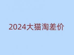 2024版大猫淘差价课程，新手也能学的无货源电商课程-吾爱网创