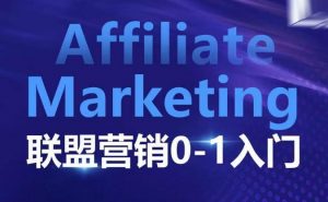 ​​​​​​Affiliate Marketing联盟营销0-1入门，联盟营销基本逻辑 联盟平台逻辑及联盟客逻辑全面详解-吾爱网创