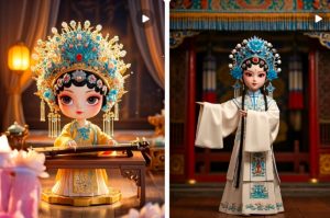 利用AI制做Q版古风娃娃视频，只需三步新手也能做出流量好到爆(附教程+提示...-吾爱网创