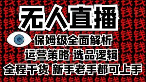 2025无人直播这么做就对了,保姆级全面解析,全程干货,新手老手都可上手-吾爱网创