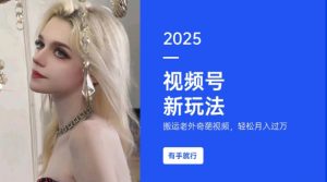 搬运老外奇葩视频,撸视频号分成计划收益,每天只需一小时,新手小白轻松月入过W-吾爱网创