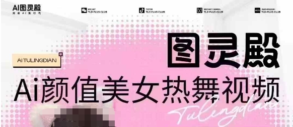全网首发，原价988图灵殿AI颜值美女热舞视频，云端生图，轻松过原创-吾爱网创