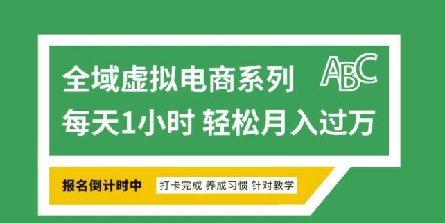 全域虚拟电商变现系列,通过平台出售虚拟电商产品从而获利-吾爱网创