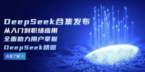 DeepSeek合集发布，从入门到职场应用，全面助力用户掌握DeepSeek精髓-吾爱网创