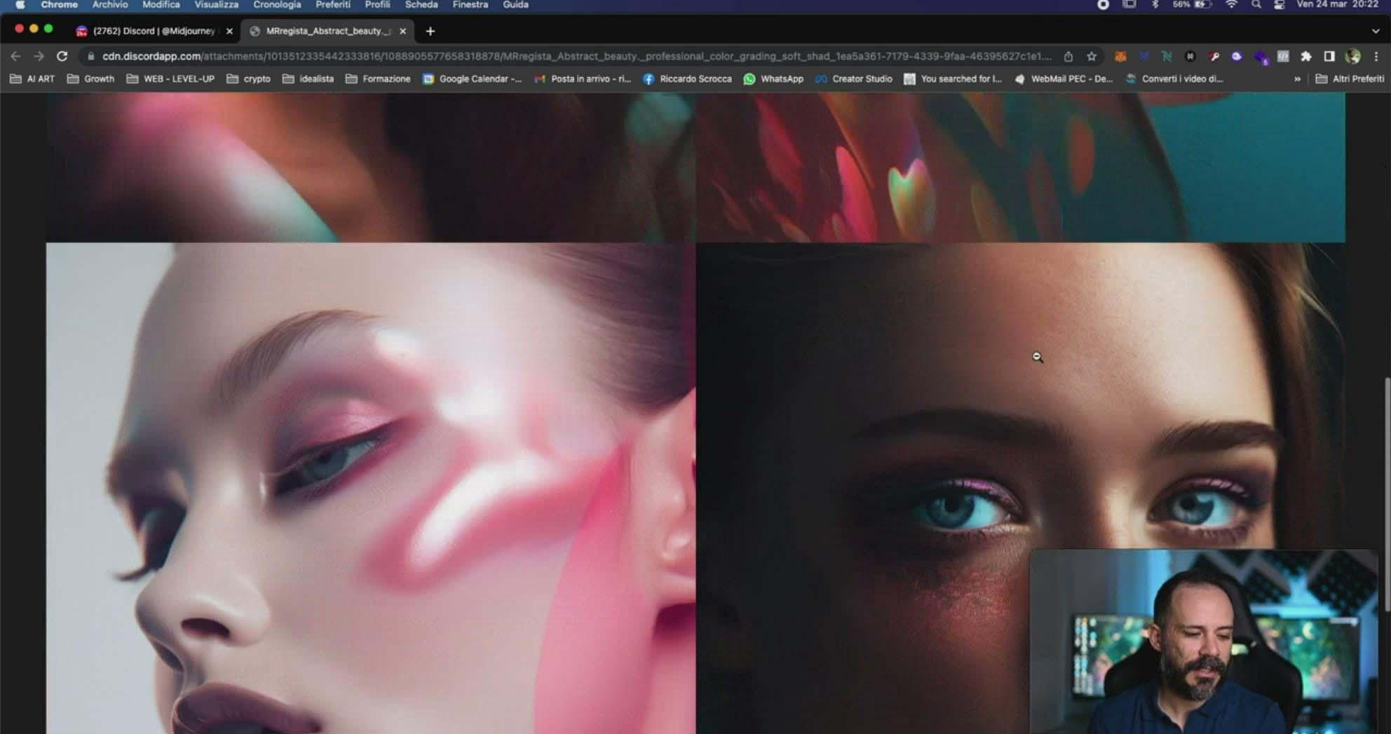 图片[5]-Midjourney AI人工智能创建和销售令人惊叹的海报教程-10节课-中英字幕-吾爱网创