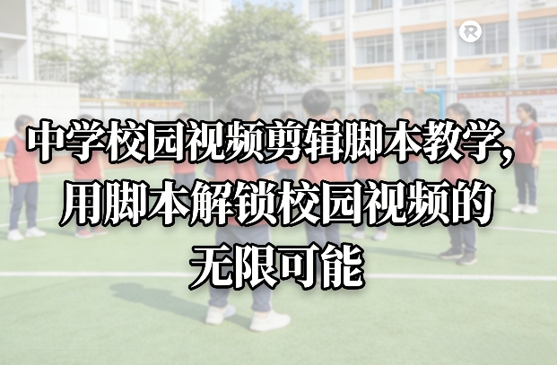 中学校园视频剪辑脚本教学，用脚本解锁校园视频的无限可能-吾爱网创