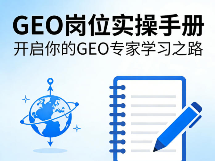 GEO岗位实操手册,开启你的GE0专家学习之路-吾爱网创