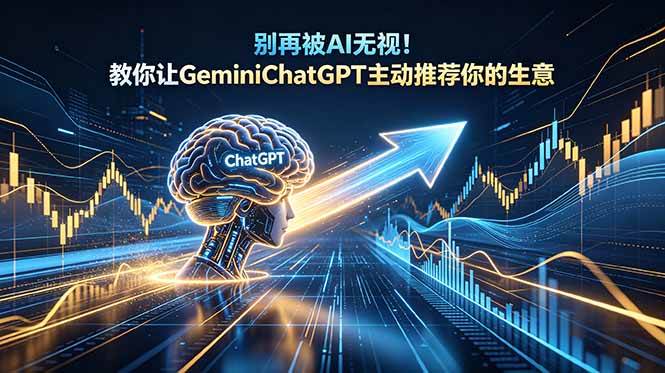 (18659期)别再被AI无视!教你让GeminiChatGPT主动推荐你的生意【原创双语字幕】-吾爱网创