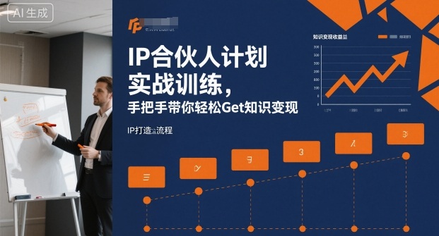 IP合伙人计划实战训练,手把手带你轻松Get知识变现-吾爱网创