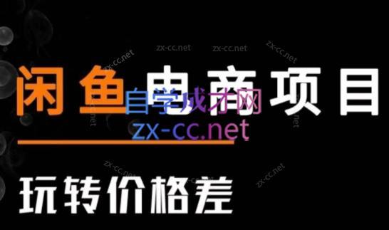 亿创繁星·闲鱼电商项目(玩转价格差)-吾爱网创