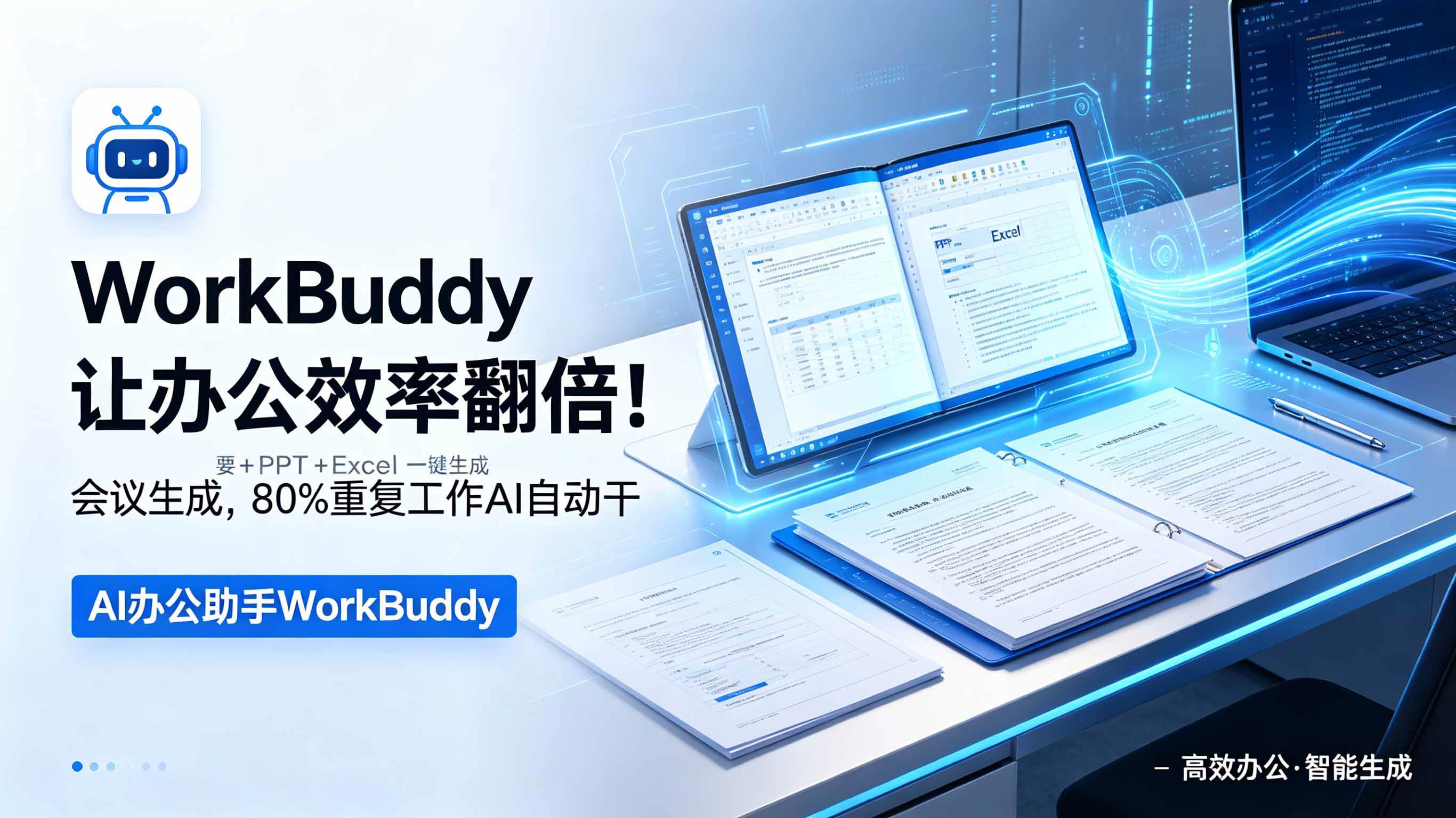 (18859期)WorkBuddy让办公效率翻倍!会议纪要+PPT+Excel一键生成,80%重复工作AI自动干-吾爱网创