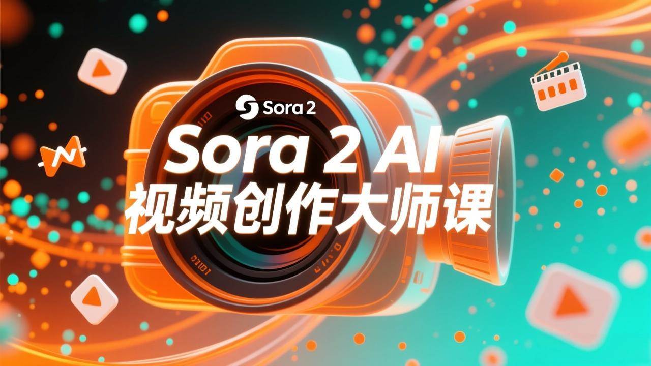 （17081期）如何利用Sora 2创建流行AI人工智能视频大师班教程：掌握创作全流程，产出百万播放内容-吾爱网创