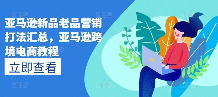 亚马逊新品老品营销打法汇总，亚马逊跨境电商教程-吾爱网创