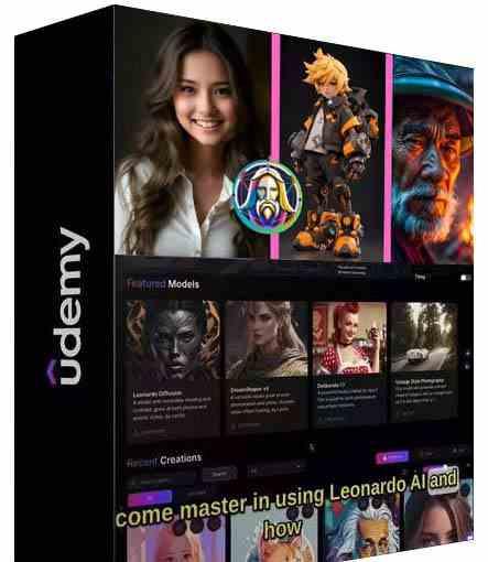 图片[2]-比Midjourney更好的Leonardo AI绘画图像大师班教程-16讲-中英字幕-吾爱网创