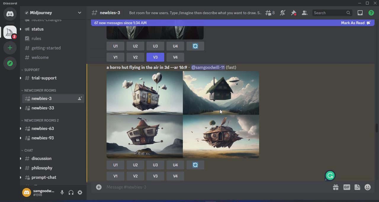 图片[3]-Midjourney AI：从零基础到高级版的大师班教程-34节课-中英字幕-吾爱网创