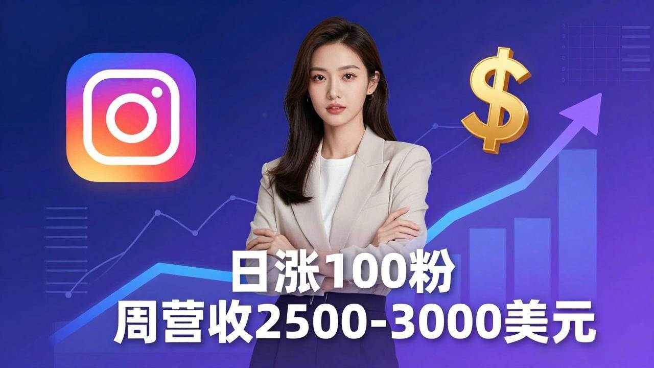 (18299期)想做数字产品?Sheri亲授:日涨100粉、每周2500至3000美元的营收,Instagram躺着赚-吾爱网创