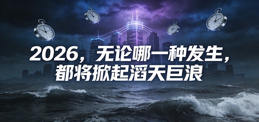 公众号付费文章:2026,无论哪一种发生,都将掀起滔天巨浪-吾爱网创