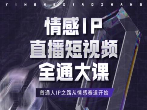 情感IP直播短视频全通大课，普通人IP之路从情感赛道开始-吾爱网创