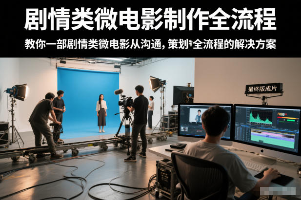 剧情类微电影制作全流程，教你一部剧情类微电影从沟通，策划到拍摄制作全流程的解决方案-吾爱网创
