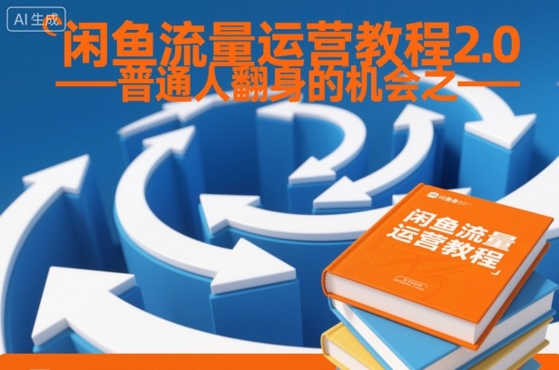 闲鱼流量运营教程2.0——普通人翻身的机会之一-吾爱网创