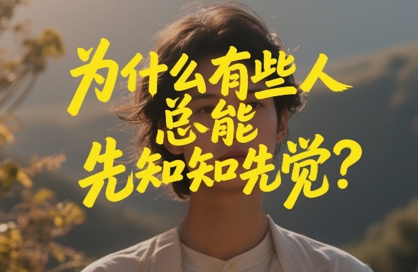 付费文章：为什么有些人总能先知先觉？-吾爱网创