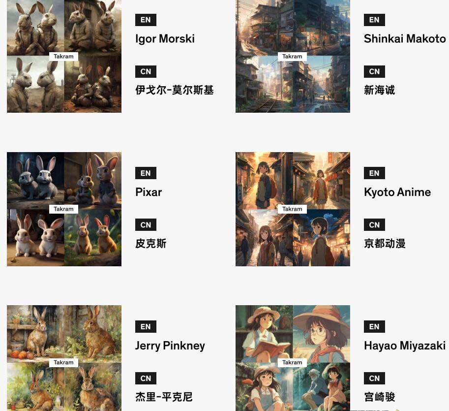 图片[1]-Midjourney辞典AIGC中英双语图文辞典+提示关键词Prompt大全-吾爱网创