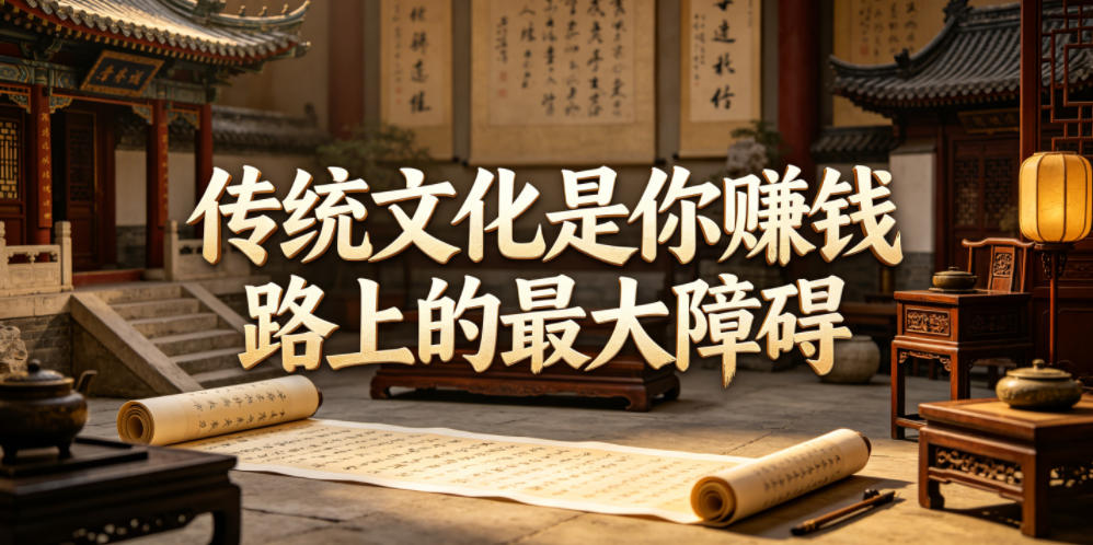 付费文章：传统文化是你賺钱路上的最大障碍-吾爱网创