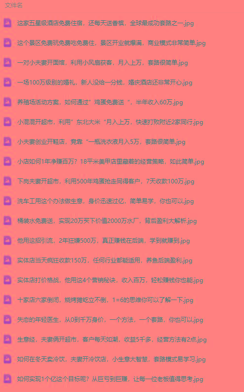 图片[2]-(9607期)真实有效391套商业模式，年入几十到几百万案例解析(电子书+视频+图文)-吾爱网创