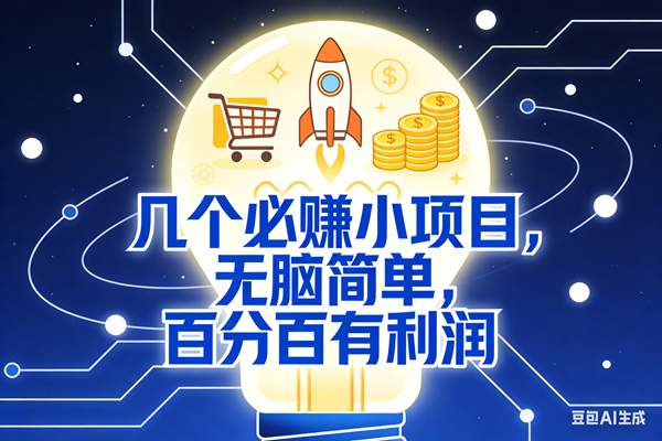 （17406期）9个必赚小项目，无脑简单，百分百有利润，副业首选，日入300+-吾爱网创
