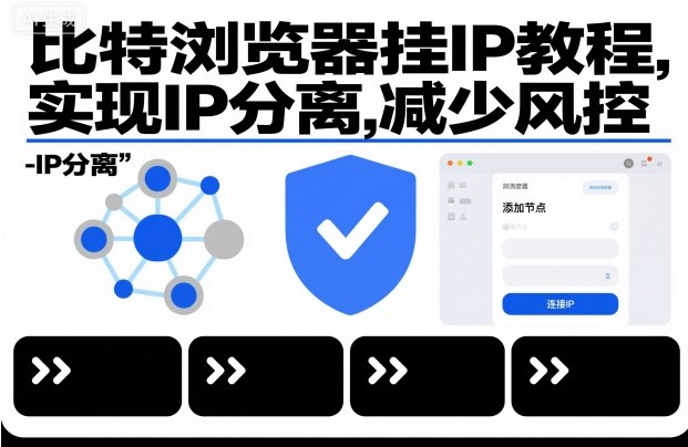 比特浏览器挂IP教程,实现IP分离,减少风控-吾爱网创