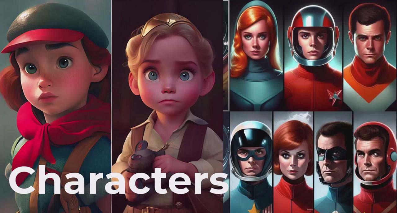 图片[3]-掌握 MidJourney V5 AI + ChatGPT创建一致的角色设计图像-22节课-中英字幕-吾爱网创