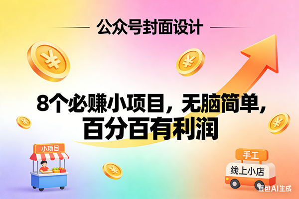 (17333期)8个必赚小项目,无脑简单,百分百有利润,副业首选,日入300+-吾爱网创