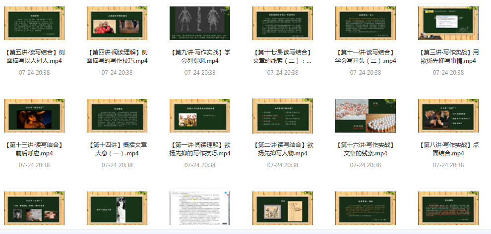 阅读理解及写作技法-吾爱网创