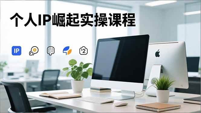 （16616期）个人IP崛起实操课程，IP思维塑造+赛道精准调研+账号高变现搭建+内容创作-吾爱网创