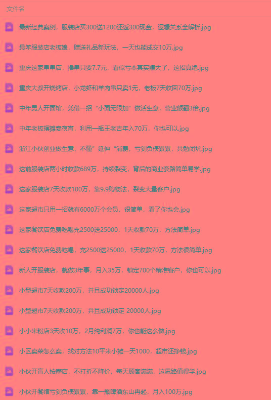 图片[4]-(9607期)真实有效391套商业模式，年入几十到几百万案例解析(电子书+视频+图文)-吾爱网创