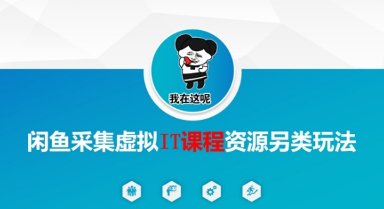 闲鱼采集虚拟IT课程资源另类玩法，干货满满-吾爱网创