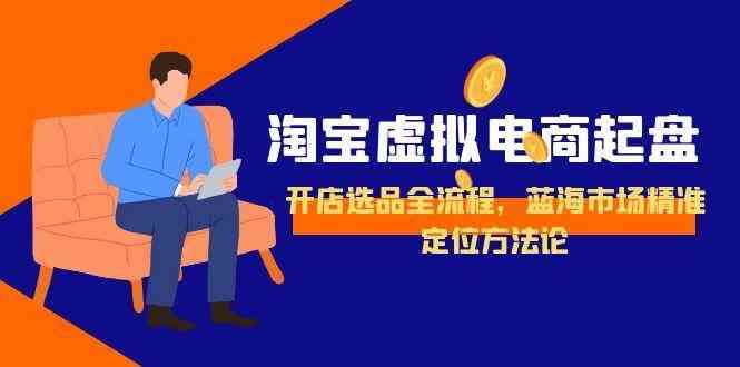 淘宝虚拟电商起盘，开店选品全流程，蓝海市场精准定位方法论-吾爱网创
