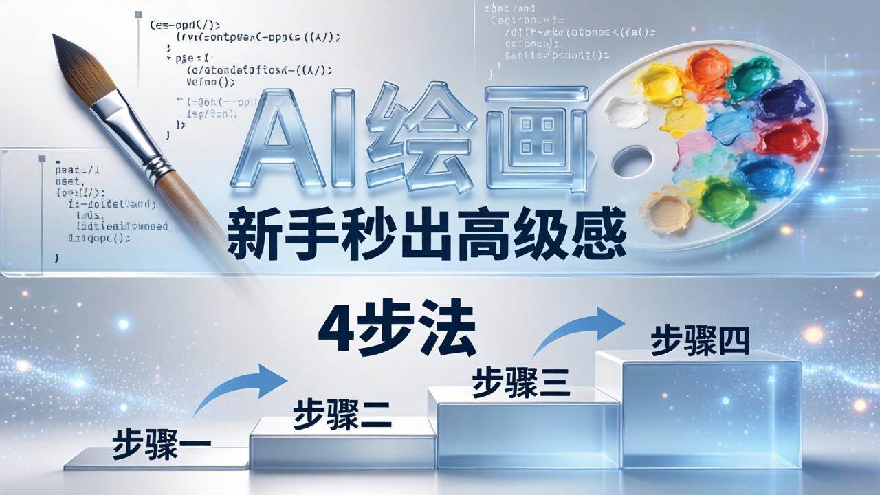 （18225期）AI绘画入门别再硬磕了！即梦4步法：万能提示词公式+BRTR框架，新手秒出高级感-吾爱网创