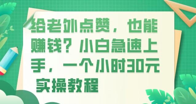 给老外点赞，也能赚钱？小白急速上手，实操教程-吾爱网创