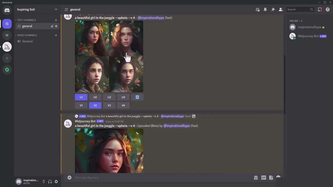 图片[4]-掌握 MidJourney V5 AI + ChatGPT创建一致的角色设计图像-22节课-中英字幕-吾爱网创
