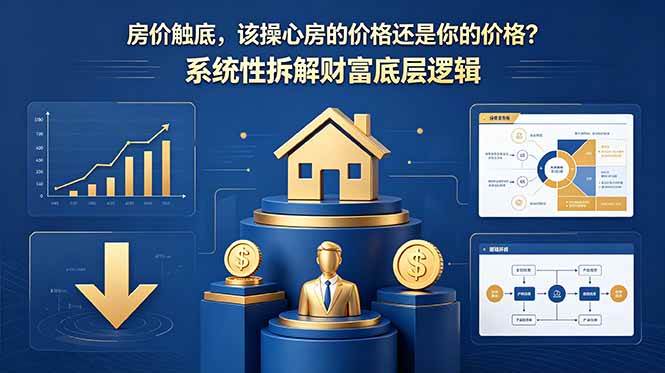 (18602期)付费文章:房价触底,该操心房的价格还是你的价格?系统性拆解财富底层逻辑-吾爱网创