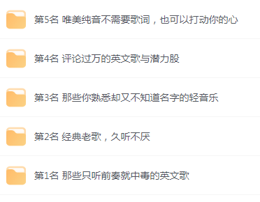 【无损音乐分享】网易云音乐收藏榜单前五名合集 精选好歌-吾爱网创