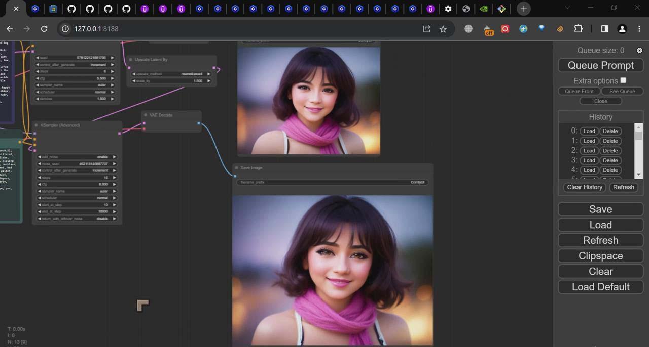 图片[2]-ComfyUI 利用 Stable Diffusion 学习AI GUI 工作流程教程-中英字幕-吾爱网创