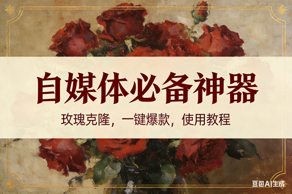 （16940期）玫瑰克隆神器，ai鲁大魔，自媒体必备的软件，一键爆款，详细教程-吾爱网创