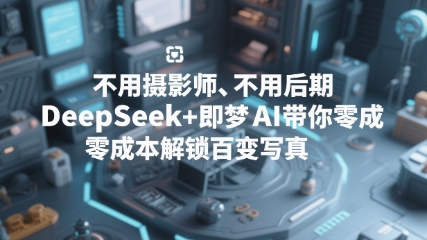 不用摄影师、不用后期，DeepSeek+即梦AI带你零成本解锁百变写真！-吾爱网创