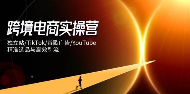 （14419期）跨境电商实操营：独立站/TikTok/谷歌广告/YouTube，精准选品与高效引流-吾爱网创