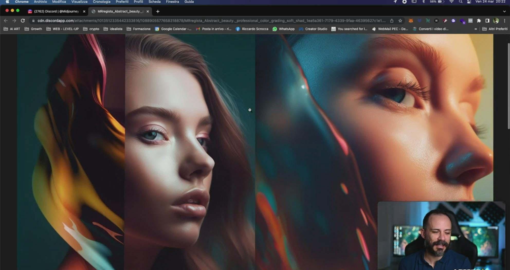 图片[6]-Midjourney AI人工智能创建和销售令人惊叹的海报教程-10节课-中英字幕-吾爱网创