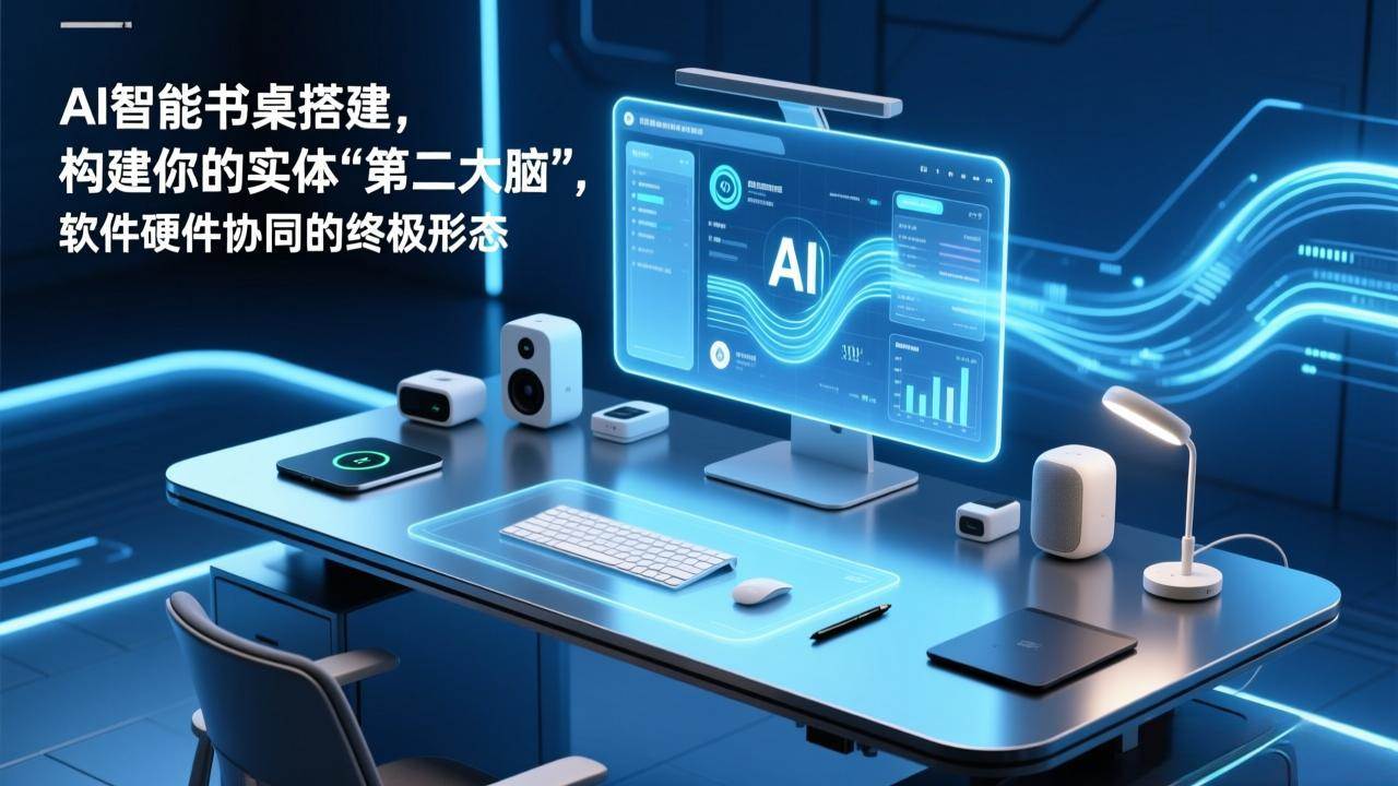 （17363期）AI智能书桌搭建，构建你的实体“第二大脑”，软件硬件协同的终极形态-吾爱网创