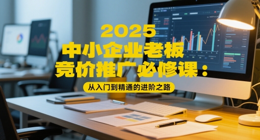 2025中小企业老板竞价推广必修课：从入门到精通的进阶之路-吾爱网创