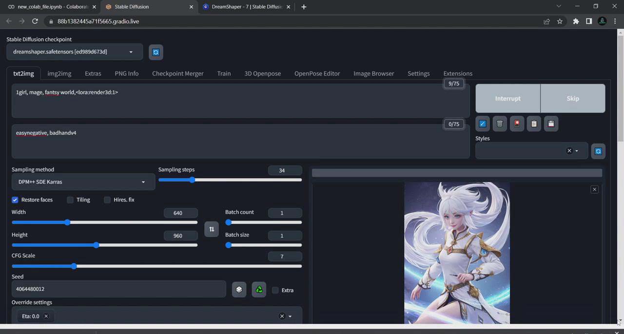 图片[3]-利用Stable Diffusion创建动漫艺术图像使用AI绘画赚钱-中英字幕-吾爱网创